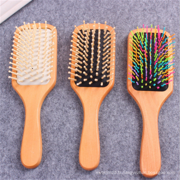 Brosse à cheveux professionnel marque FQ brosse à cheveux en bois